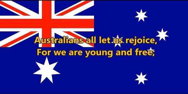 National Anthem of Australia Lyrics