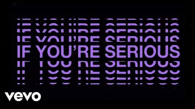If You’re Serious Lyrics
