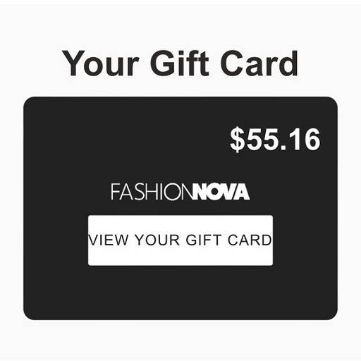 What is a Fashion Nova Gift Card